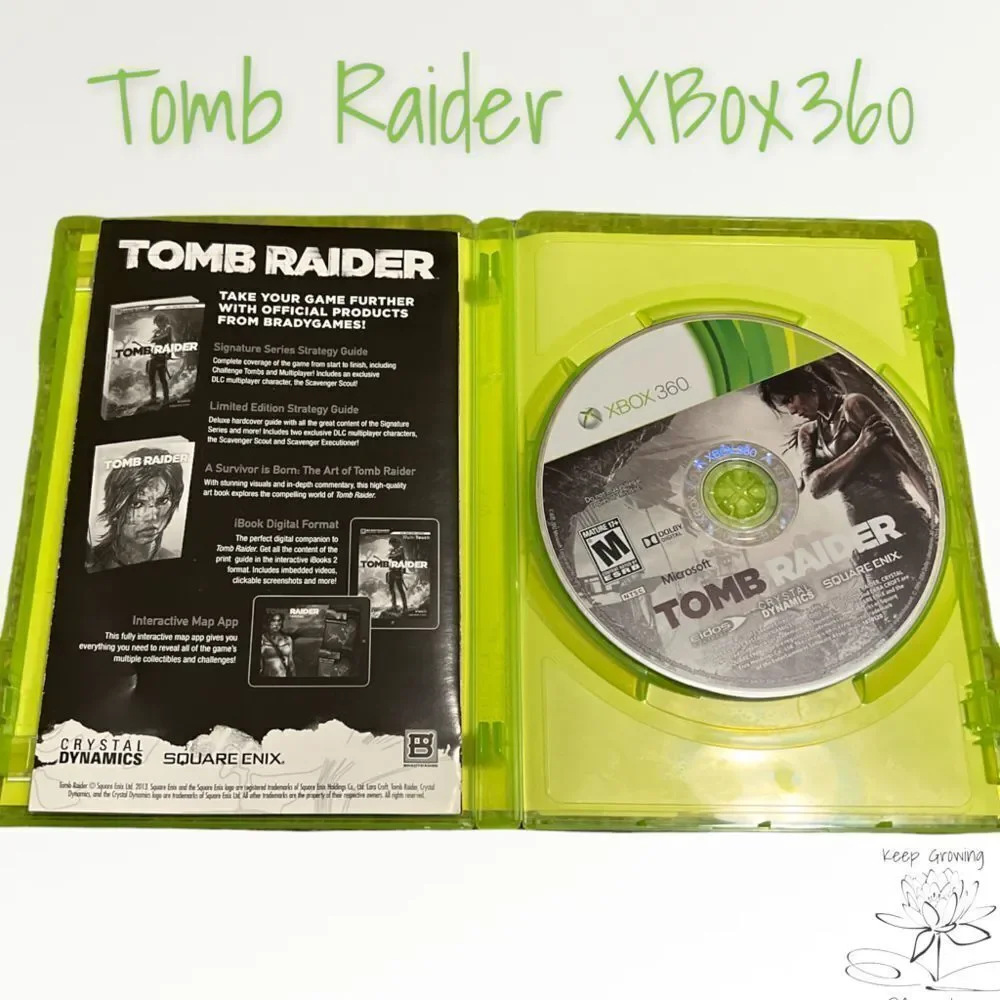Tomb Raider XBox 360 Game - Good Condition